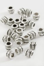 Çizgili Tesbih Ara Aparatı 50 Gram-Gümüş Rengi - Görsel 2