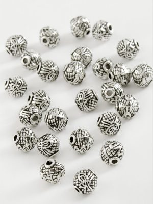 Tuğra Tesbih Ara Aparatı 50 Gram-Gümüş Rengi