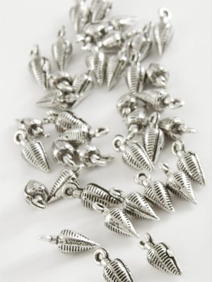 Oval Tesbih Püskül Ara Aparatı 50 Gram-Gümüş Rengi