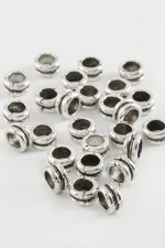 Çift Sıra Tesbih Ara Aparatı 50 Gram-Gümüş Rengi - Görsel 2