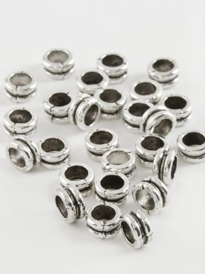 Çift Sıra Tesbih Ara Aparatı 50 Gram-Gümüş Rengi