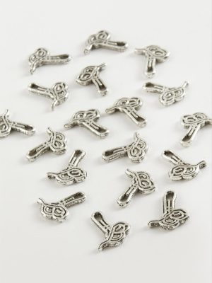 Tuğra Tesbih Püskül Aparatı 50 Gram-Gümüş Rengi