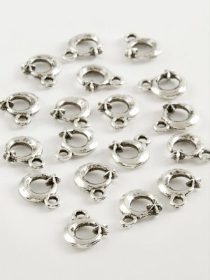 Ay Yıldız Tesbih Püskül Aparatı 50 Gram-Gümüş Rengi