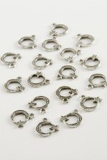 Ay Yıldız Tesbih Püskül Aparatı 50 Gram-Gümüş Rengi