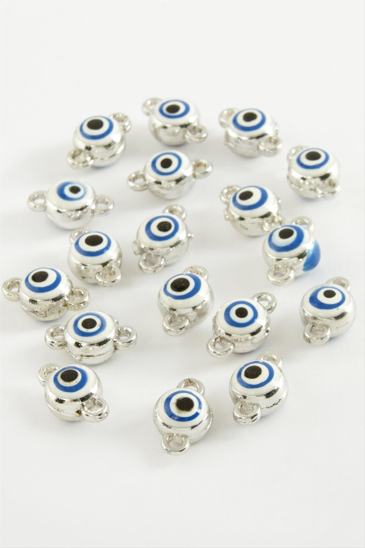 1208861_nazar-cift-kulplu-mineli-bileklik-ve-k-8-675a.jpg Nazar Çift Kulplu Mineli Bileklik ve Kolye Ucu Aparatı 1 Adet-Beyaz - Görsel 1