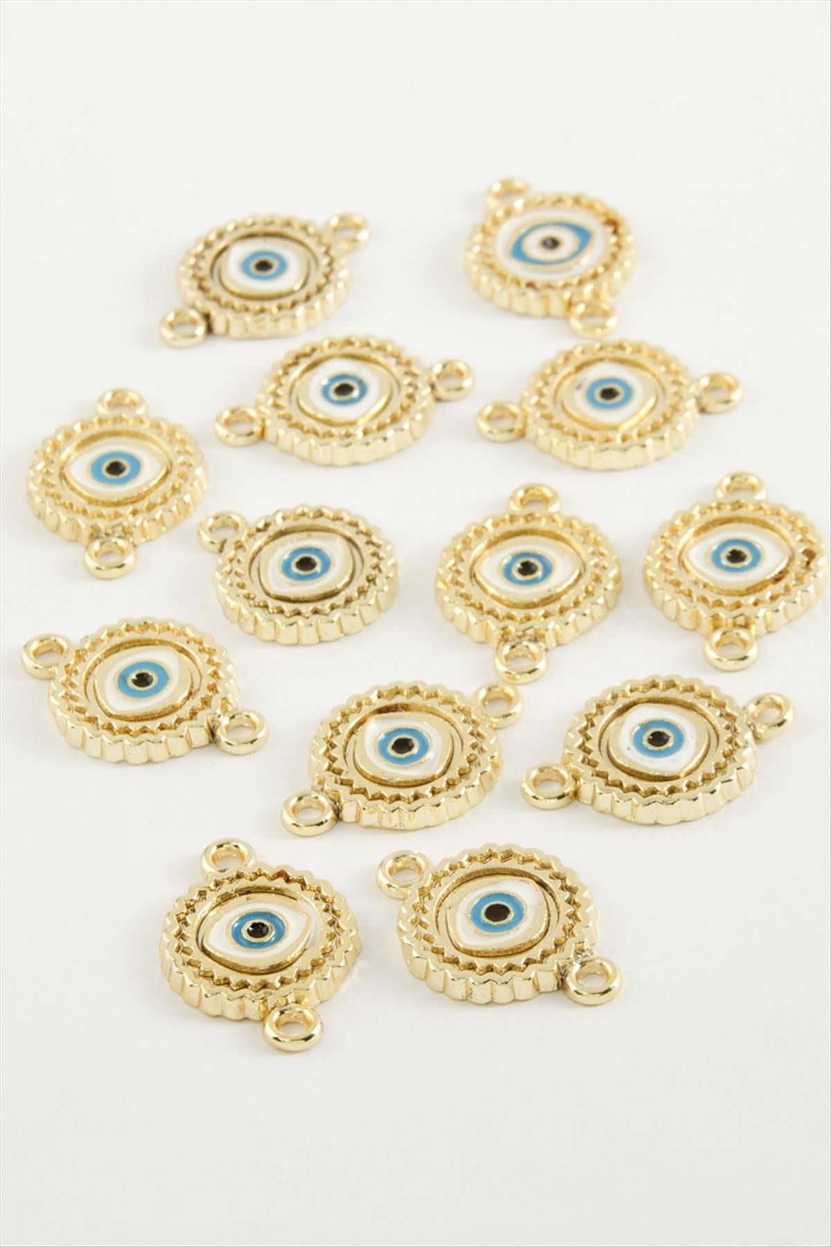 1208890_goz-cift-kulplu-mineli-bileklik-ve-kol-65-444.jpg Göz Çift Kulplu Mineli Bileklik ve Kolye Ucu Aparatı 1 Adet-Mavi - Görsel 1