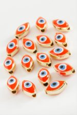 Göz Mineli Bileklik ve Kolye Ucu Aparatı 1 Adet-Beyaz