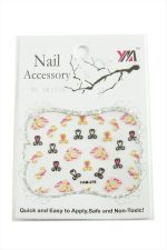 Tırnak Aksesuarı Tattoo Sticker-Beyaz - Görsel 2