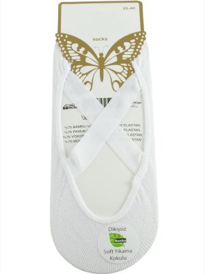 Plates Çorap-Beyaz