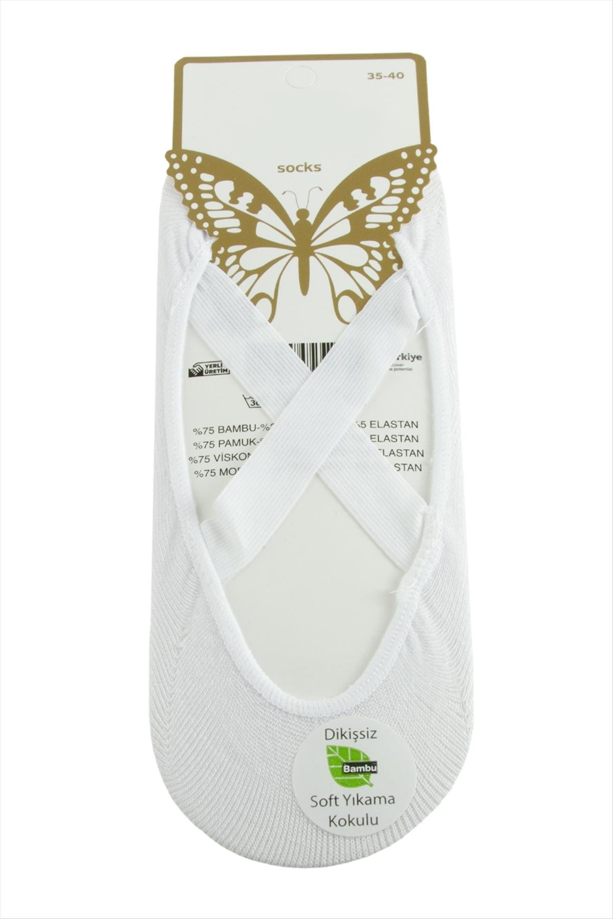 1208913_plates-corap-f2a44-.jpg Plates Çorap-Beyaz - Görsel 2