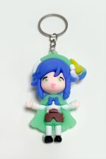 Kız Çocuk Silikon Anahtarlık-Mavi - Görsel 2