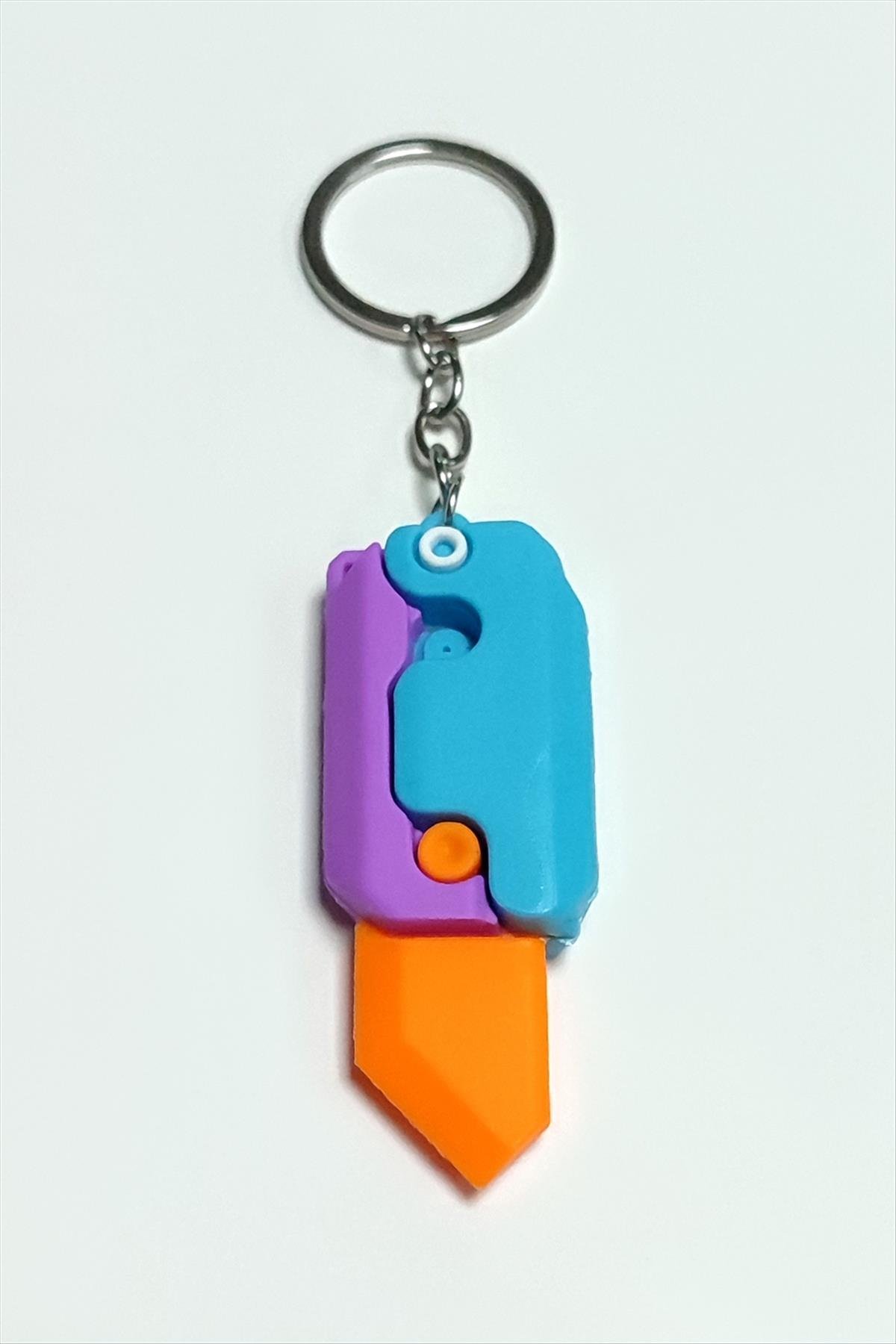 1209010_bicak-silikon-anahtarlik-9b601.jpg Bıçak Silikon Anahtarlık-Mavi - Görsel 1