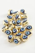 Damla Mineli Bileklik ve Kolye Ucu Aparatı 1 Adet-Lacivert - Görsel 2