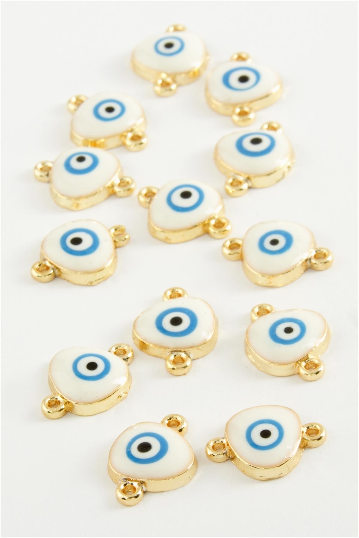 1209165_nazar-cift-kulplu-mineli-bileklik-ve-k-5198ca.jpg Nazar Çift Kulplu Mineli Bileklik ve Kolye Ucu Aparatı 1 Adet-Beyaz - Görsel 2