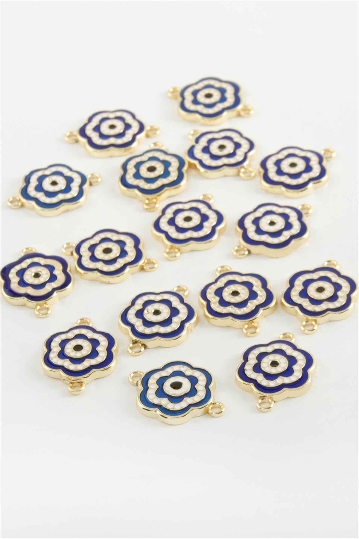 1209184_cicek-cift-kulplu-mineli-bileklik-ve-k-53c161.jpg Çiçek Çift Kulplu Mineli Bileklik ve Kolye Ucu Aparatı 1 Adet-Mavi - Görsel 2