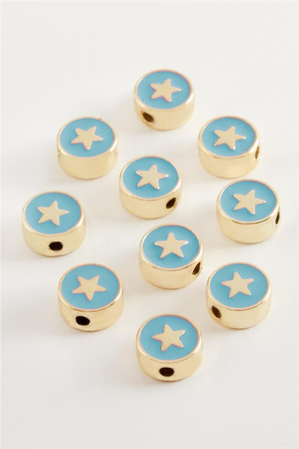 1209189_yildiz-mineli-bileklik-ve-kolye-ucu-ap-9-ca53.jpg Yıldız Mineli Bileklik ve Kolye Ucu Aparatı 1 Adet-Açık Mavi - Görsel 2