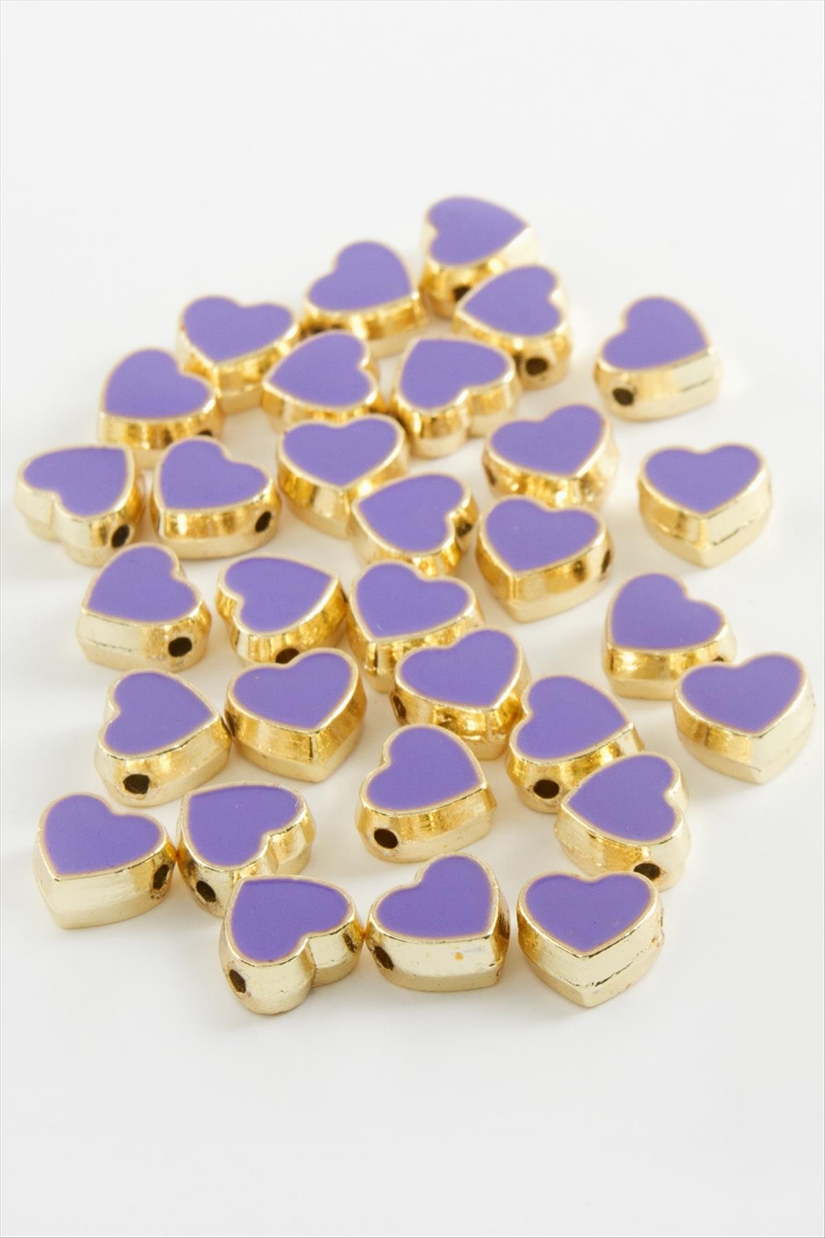 1209207_kalp-mineli-bileklik-ve-kolye-ucu-apar-44d8-a.jpg Kalp Mineli Bileklik ve Kolye Ucu Aparatı 1 Adet-Lila - Görsel 1