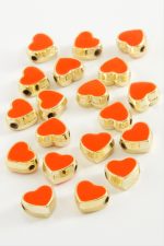 Kalp Mineli Bileklik ve Kolye Ucu Aparatı 1 Adet-Turkuaz