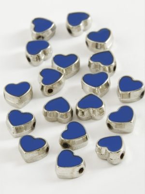 Kalp Mineli Bileklik ve Kolye Ucu Aparatı 1 Adet-Kırmızı