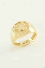 Yıldız Metal Yüzük-Gümüş Rengi