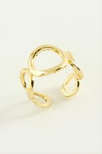 Halka Metal Yüzük-Gümüş Rengi