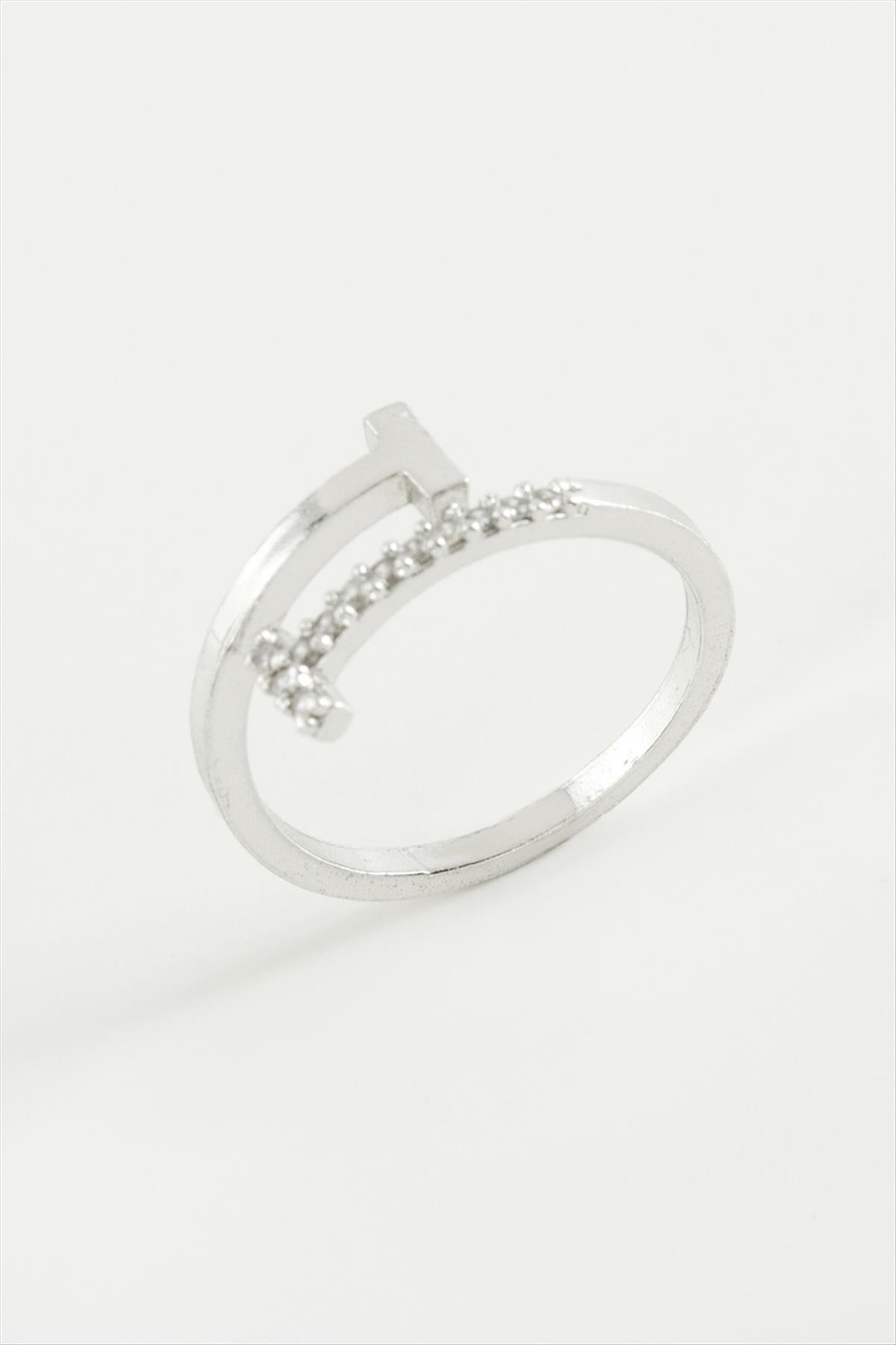 1209362_civi-zirkon-tasli-yuzuk-b01a9a.jpg Çivi Zirkon Taşlı Yüzük-Sarı - Görsel 1