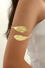 Yaprak Üst Kol Pazu Bilekliği-Sarı - Görsel 2