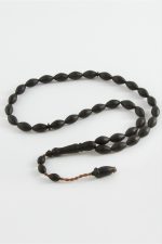 Fiber Tesbih 6X10 mm-Siyah
