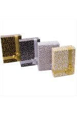 Desenli Set Kolye Hediye Kutusu-Sarı-1 - Görsel 3