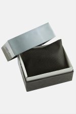 Desenli Saat Kutusu-Gri