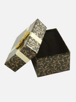 Fiyong Yüzük Hediye Kutusu-Siyah