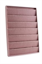 Dik Anfora Kumaş Küpelik 24X34-Açık Pembe