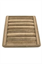 Yatay Sosisli Anfora Yüzük Kelepçe Standı 15X15 cm-Açık Kahverengi - Görsel 2