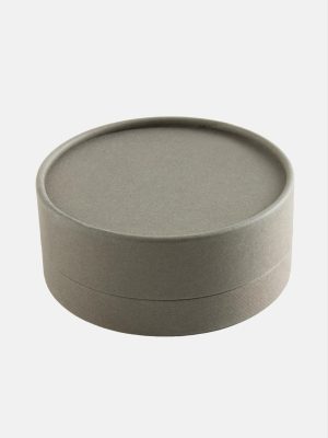 Yuvarlak Set Kolye Kutusu-Beyaz