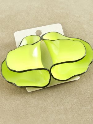 Oval Zr Model Küpe-Mavi