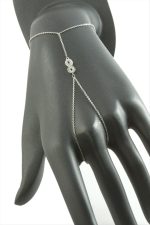 Sonsuzluk Zirkon Taşlı Lüks Çelik Şahmeran-Gümüş Rengi