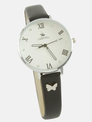 Kelebek Kayışlı Bayan Kol Saati-Siyah