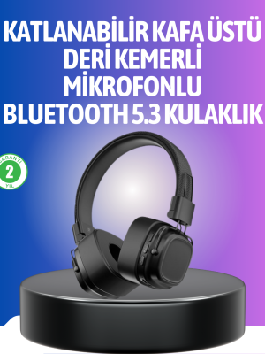 Uzun Süreli Rahat Kullanım İçin Kablosuz Bluetooth Kulaklık