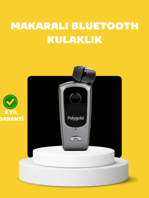 Geri Çekilebilir Kablolu Bluetooth İş Kulaklığı