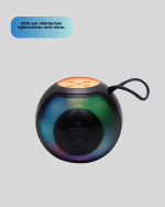 RGB Led Işıklı Güçlü Baslı Kablosuz Hoparlör - Görsel 3