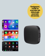 Kablosuz CarPlay ve Android Auto Dönüştürücü Adaptör - Görsel 4