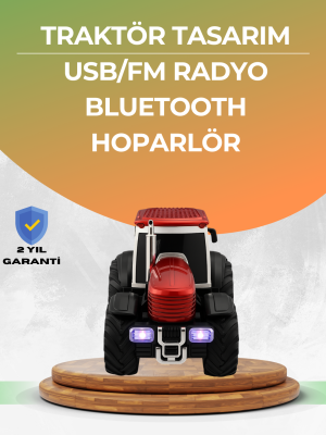 Taşınabilir Nostaljik Araç Tasarımlı Bluetooth Hoparlör