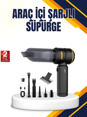 15000 PA Emiş Gücü ve Hava Üfleme Özellikli Şarjlı Süpürge