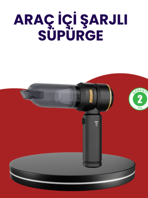 Yüksek Performanslı Araç İçi El Süpürgesi