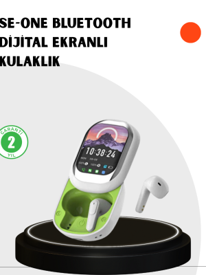 Kayar Kapaklı Şarj Kutusu Ve Dokunmatik Ekranlı Bluetooth Stereo Kulaklık