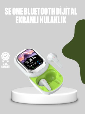 Kayar Kapak Tasarımlı Dokunmatik Ekranlı Kablosuz Bluetooth Kulaklık