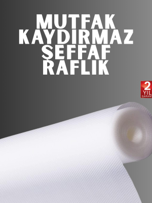 Kesilebilir şeffaf raflık çekmece kaplaması mutfak için