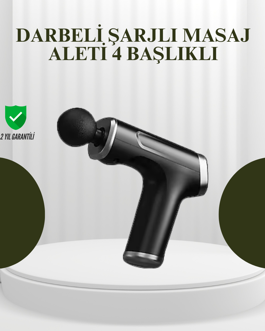 1209971_3-28.png USB Type-C Şarjlı Taşınabilir Masaj Tabancası - Görsel 1