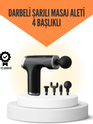 Sessiz Çalışan Taşınabilir Kas Masaj Aleti