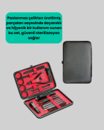 Siyah Kaymaz Teknolojili El ve Ayak Bakım Seti - Görsel 5